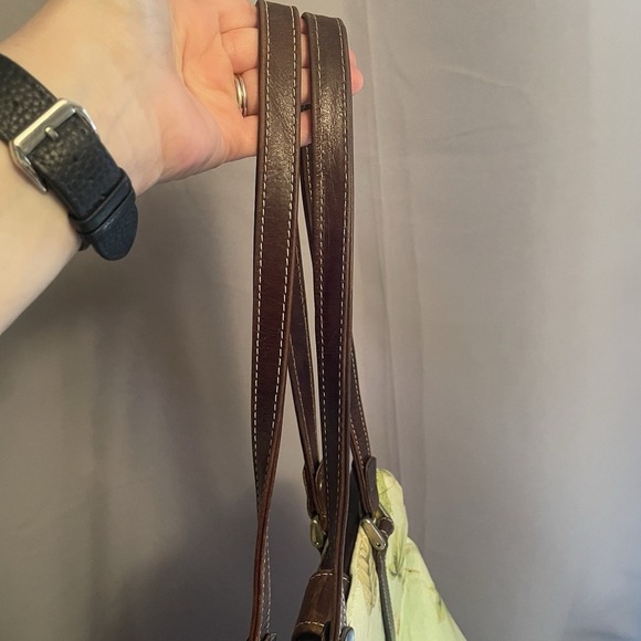 Carson & Company by Paolo Susan Carson Doctor's Bag Satchel Leaves Butterfly Bug - Picture 15 of 16